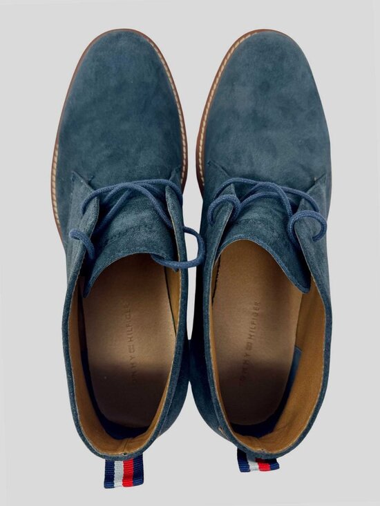 Tommy Hilfiger Men\'s Gervis Blue Suede Chukka Boots | Size 11 | NWT main image 4